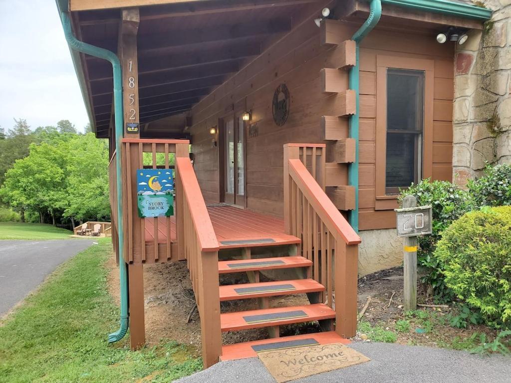 Story Brook: Beautiful True Log Cabin! Close To Dollywood, State Park, And More! Sevierville Exteriér fotografie